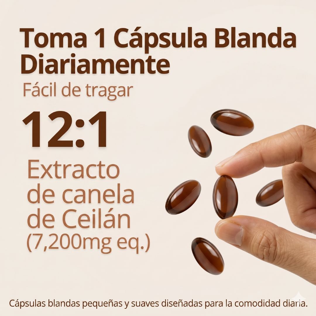 Velura™ Extracto de Canela de Ceilán con Aceite MCT